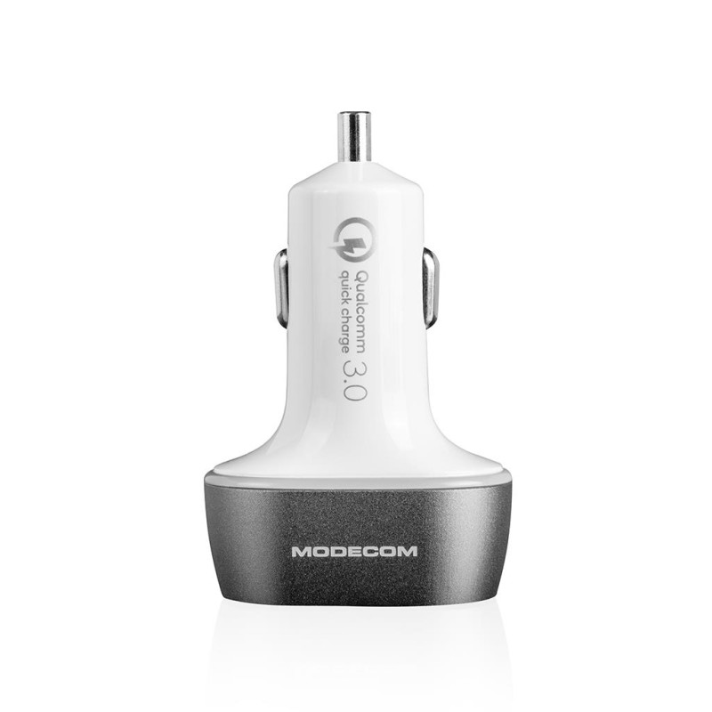 Ładowarka samochodowa MODECOM MC-CU3 (Quick Charge 3.0 + 2x USB)