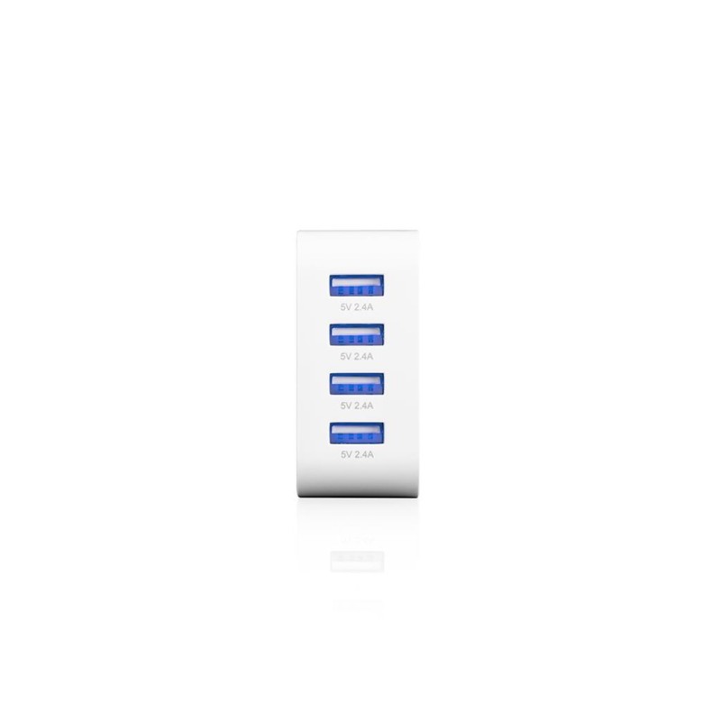 Ładowarka sieciowa MODECOM MC-4U 40W 4x USB-A (5V 2,4A)