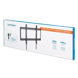 Uchwyt ścienny Manhattan 60"-100", 100kg slim | PartsPC.pl