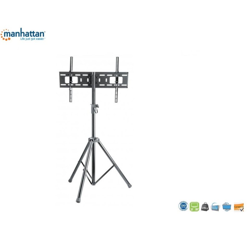 Stojak podłogowy Manhattan Tripod 37"-70", 35kg. Regulowany… | PartsPC.pl