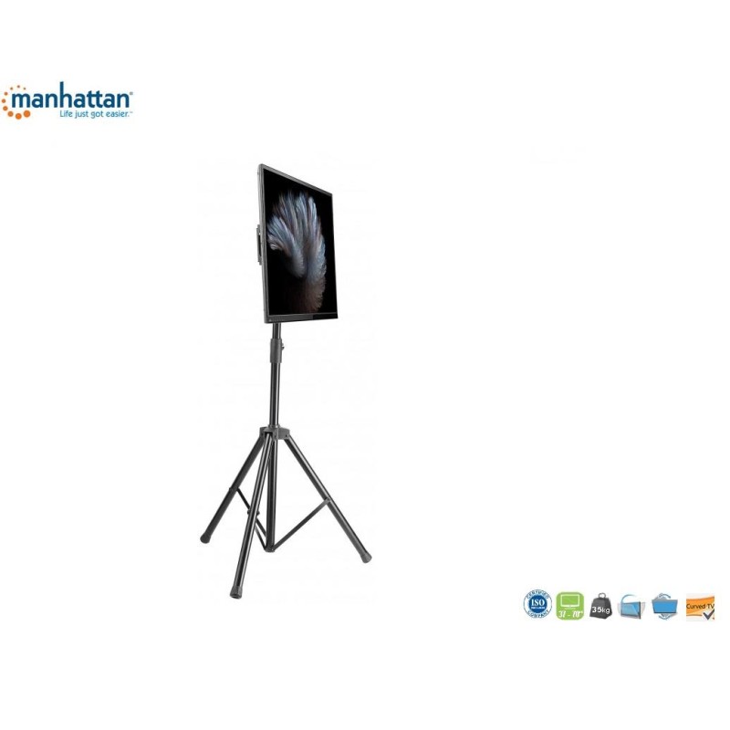 Stojak podłogowy Manhattan Tripod 37"-70", 35kg. Regulowany… | PartsPC.pl