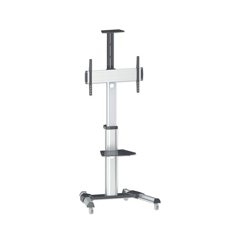 Stojak mobilny LCD/LED Manhattan 37"-70", 50kg, regulowany z półką
