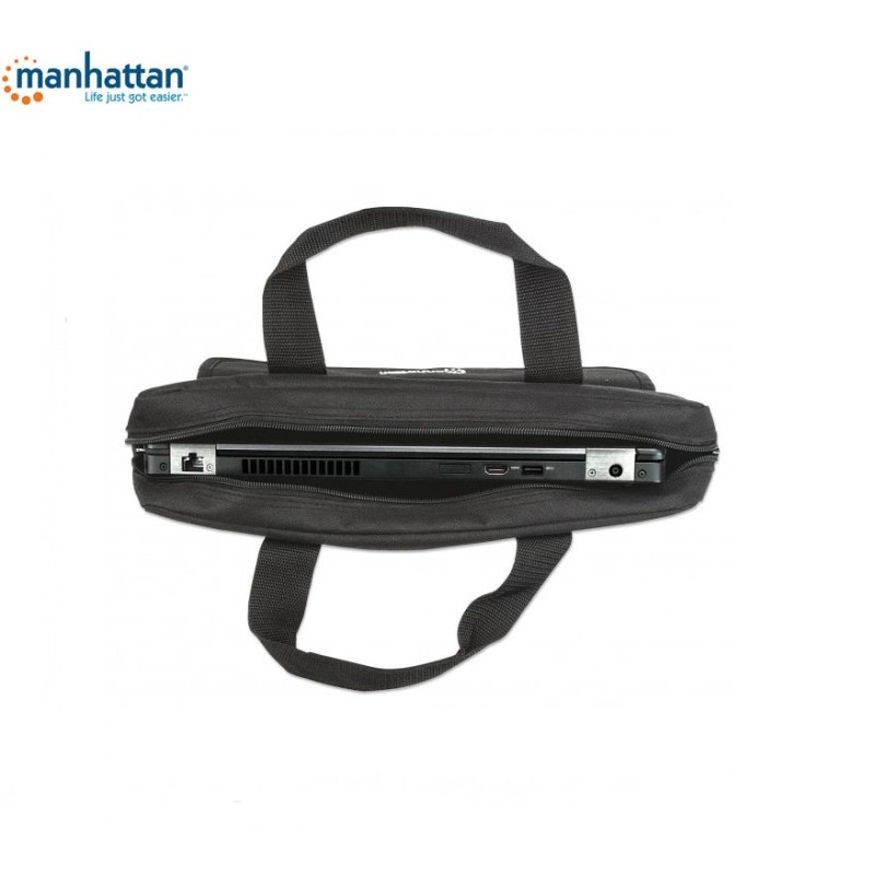 Torba do notebooka Manhattan London 14,1", czarna | PartsPC.pl