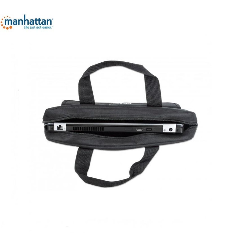 Torba do notebooka Manhattan London 17,3", czarna | PartsPC.pl