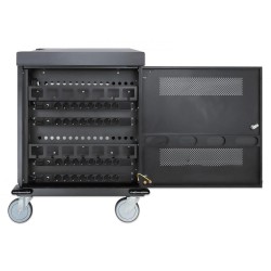 Stacja ładująca Manhattan do 32 laptopów 15.6" tabletów 32 gniazda AC