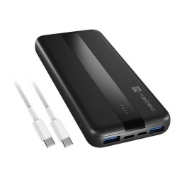 Powerbank Natec Trevi Slim Q V2 10000Mah PD USB-C 20W + USB-… | PartsPC.pl