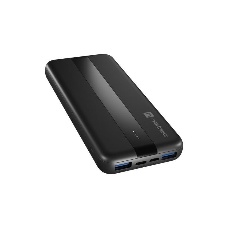 Powerbank Natec Trevi Slim Q V2 10000Mah PD USB-C 20W + USB-… | PartsPC.pl
