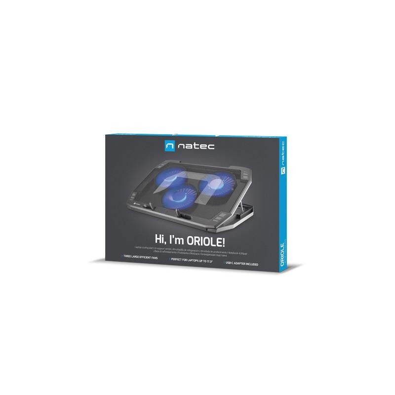 Podstawka pod notebooka Natec Oriole 15,6" - 17,3" | PartsPC.pl