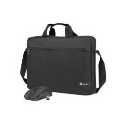 Torba na notebooka Natec Wallaroo 2 Czarna 15,6" + mysz bezp… | PartsPC.pl