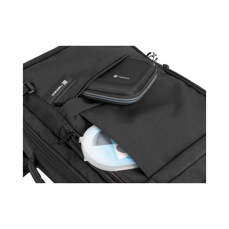 Plecak na notebooka Natec Camel Lite 15,6" 19 L czarny | PartsPC.pl