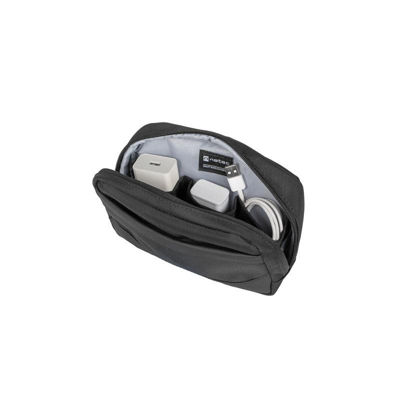 Plecak do notebooka Natec Kudu Plus z organizerem 15,6" 16L czarny