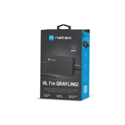 Zasilacz sieciowy uniwersalny Natec Grayling USB-C 45W do la… | PartsPC.pl