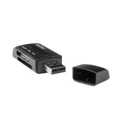 Czytnik kart Natec Mini Ant 3 SDHC MMC M2 MicroSD USB 2.0 Bl… | PartsPC.pl