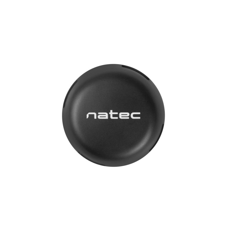 Hub USB Natec 4x USB 2.0 Bumblebee czarny | PartsPC.pl
