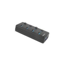 Hub USB Natec 4x USB 3.0 Mantis 2 z włącznikiem + zasilacz… | PartsPC.pl