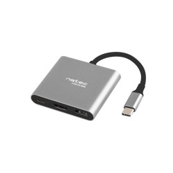 Hub USB Natec Fowler Multi Port mini USB-C PD, USB 3.0, HDMI… | PartsPC.pl