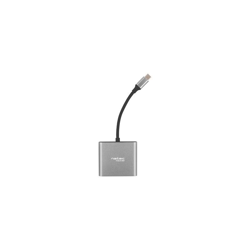 Hub USB Natec Fowler Multi Port mini USB-C PD, USB 3.0, HDMI… | PartsPC.pl
