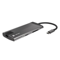 Stacja dokująca HUB USB Natec Fowler Plus Multiport USB-C PD… | PartsPC.pl
