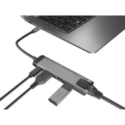 Stacja dokująca USB Natec Fowler GO Multiport USB-C PD, 2x U… | PartsPC.pl
