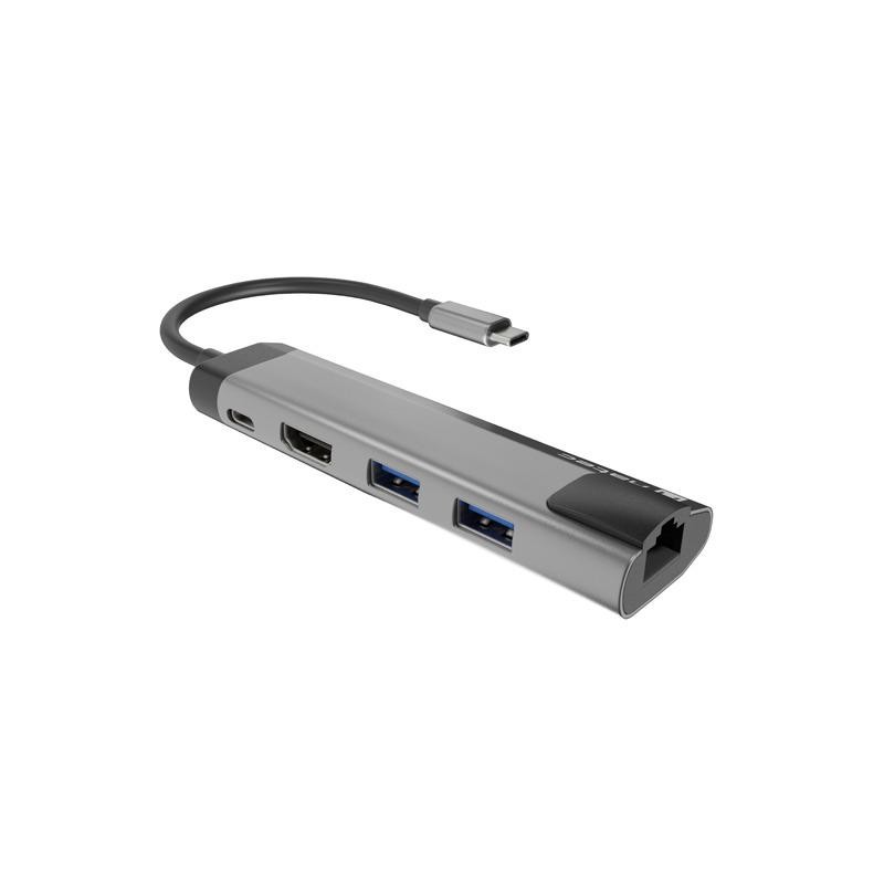 Stacja dokująca USB Natec Fowler GO Multiport USB-C PD, 2x U… | PartsPC.pl