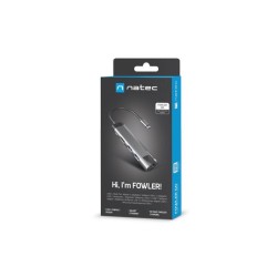 Stacja dokująca USB Natec Fowler GO Multiport USB-C PD, 2x U… | PartsPC.pl