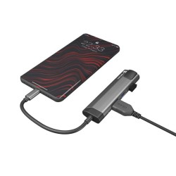 Stacja dokująca USB Natec Fowler GO Multiport USB-C PD, 2x U… | PartsPC.pl