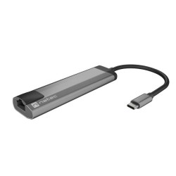 Stacja dokująca USB Natec Fowler GO Multiport USB-C PD, 2x U… | PartsPC.pl