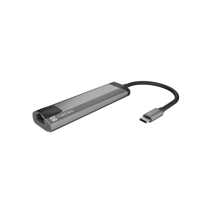 Stacja dokująca USB Natec Fowler GO Multiport USB-C PD, 2x U… | PartsPC.pl