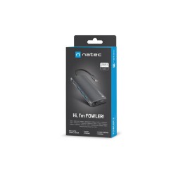 Stacja dokująca USB Natec Fowler 2 V2 Multiport USB-C - HUB … | PartsPC.pl