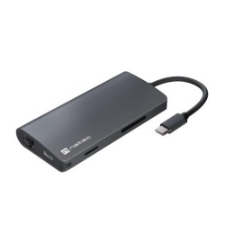 Stacja dokująca USB Natec Fowler 2 V2 Multiport USB-C - HUB … | PartsPC.pl
