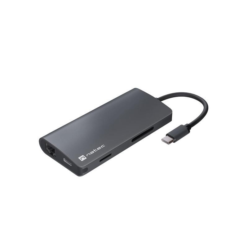 Stacja dokująca USB Natec Fowler 2 V2 Multiport USB-C - HUB … | PartsPC.pl