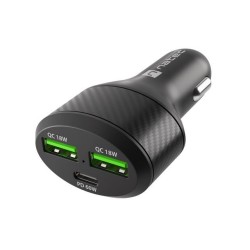 Ładowarka samochodowa Natec NUC-1981 2xUSB 1xUSB-C POWER DEL… | PartsPC.pl