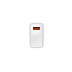 Ładowarka sieciowa Natec Ribera 1x USB-A 18W biała | PartsPC.pl
