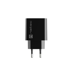 Ładowarka sieciowa Natec Ribera 1x USB-C 20W czarna | PartsPC.pl