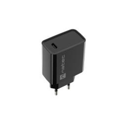 Ładowarka sieciowa Natec Ribera 1x USB-C 20W czarna | PartsPC.pl