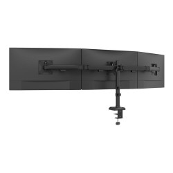 Uchwyt biurkowy na trzy monitory Neomounts DS60-600BL3 10"-27"