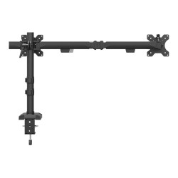 Uchwyt biurkowy na trzy monitory Neomounts DS60-600BL3 10"-27"