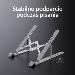 Podstawka do notebooka Orico PFB-A2-SV-BP składana aluminium… | PartsPC.pl