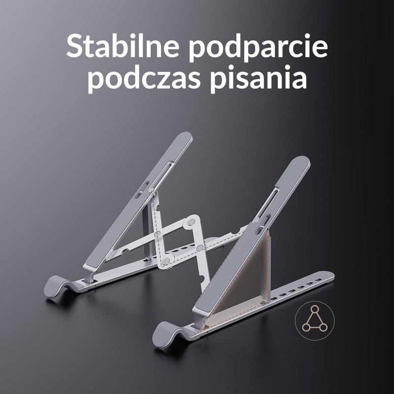 Podstawka do notebooka Orico PFB-A2-SV-BP składana aluminium… | PartsPC.pl