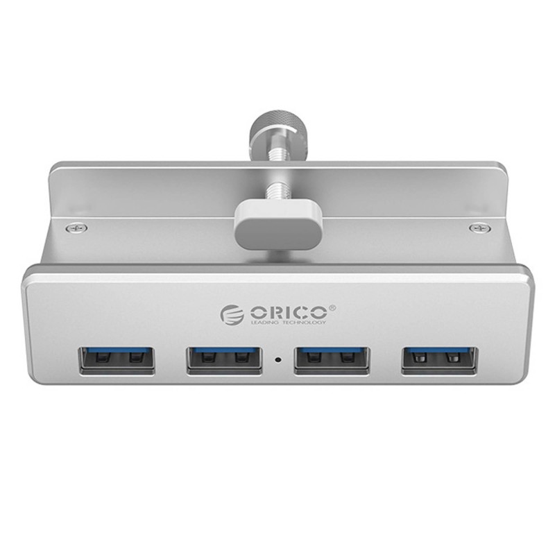 Hub USB Orico MH4PU-P-SV-BP 4x USB-A, 5Gbps, aktywny, biurko… | PartsPC.pl