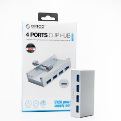 Hub USB Orico MH4PU-P-SV-BP 4x USB-A, 5Gbps, aktywny, biurko… | PartsPC.pl