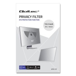 Qoltec Filtr prywatyzujący RODO | 13.3 cali | 16:9 | PartsPC.pl