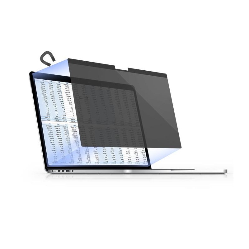 Filtr prywatyzujący RODO Qoltec do MacBook Air 13.6" | Magnetyczny |