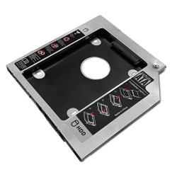 Kieszeń Qoltec na drugi dysk 2.5 HDD | 9.5 mm | PartsPC.pl