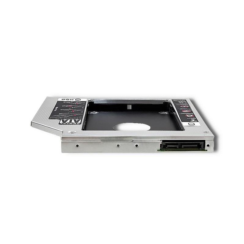 Kieszeń Qoltec na drugi dysk 2.5 HDD | 12.7 mm | PartsPC.pl