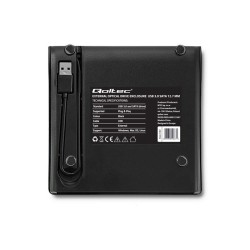 Obudowa/kieszeń Qoltec na napęd optyczny CD/DVD SATA | USB 3… | PartsPC.pl