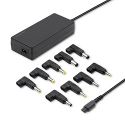 Zasilacz sieciowy Qoltec uniwersalny 65W | 9 wtyczek | +kabe… | PartsPC.pl