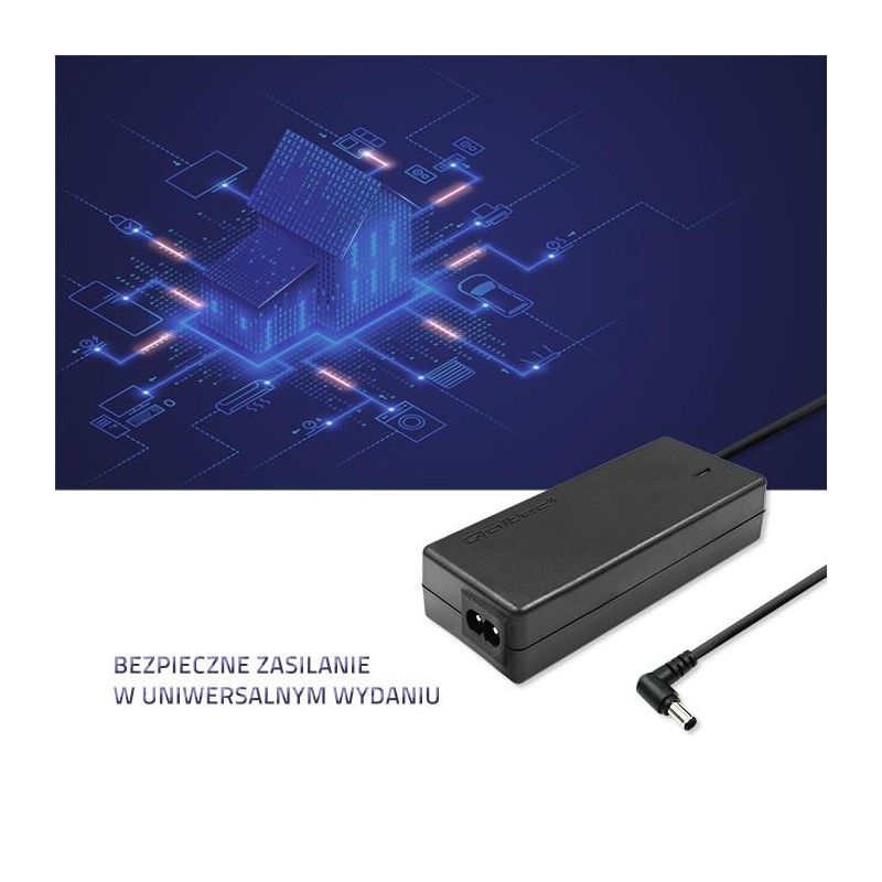 Zasilacz sieciowy Qoltec do Sony 90W 19,5V 4,7A 6,0*4,4+pin… | PartsPC.pl