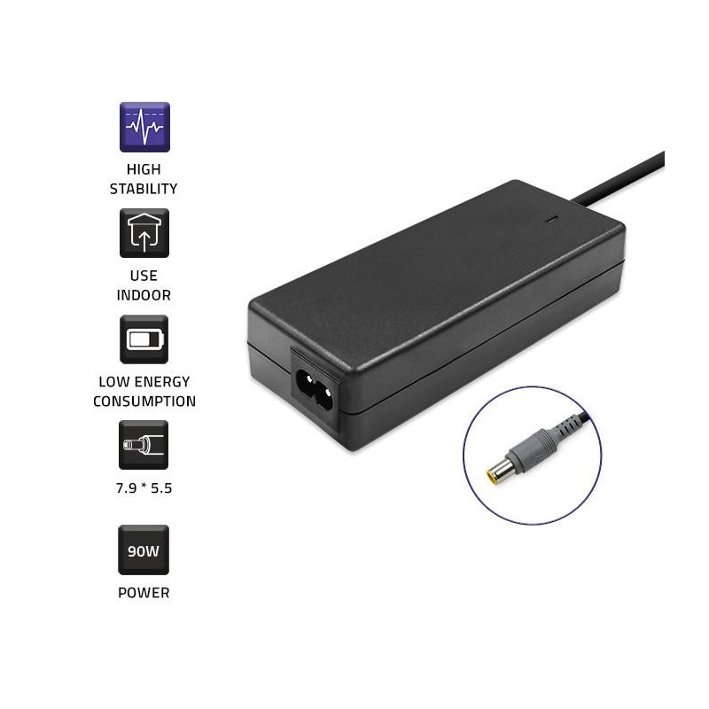 Zasilacz sieciowy Qoltec do IBM Lenovo 90W 20V 4,5A 7,9*5,5… | PartsPC.pl