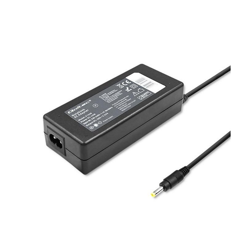 Zasilacz sieciowy Qoltec do Lenovo 45W 20V 2,25A 4.0*1.7 | PartsPC.pl